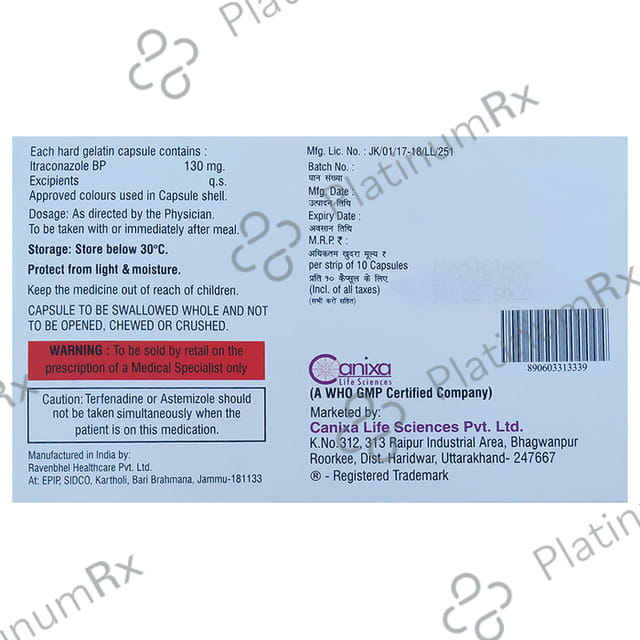 Nixitral ED 130 Capsule