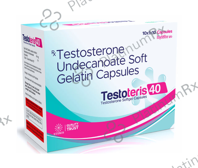 Testoteris 40mg Capsule 10s 