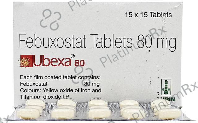 Ubexa 80mg Tablet 15s