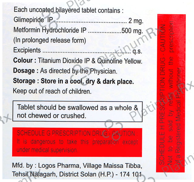 Xiagem 2/500mg Tablet PR 10s