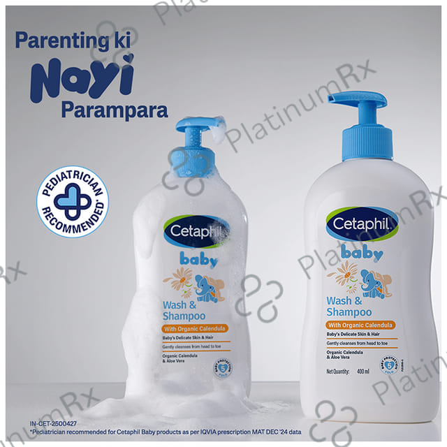 Cetaphil Baby Wash & Shampoo 400ml