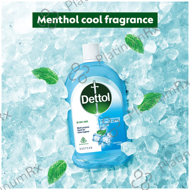 Dettol Multi Purpose Disinfectant Menthol Cool Liquid 550ml
