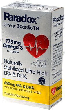 Paradox Omega 3 Cardio TG Capsule 30s