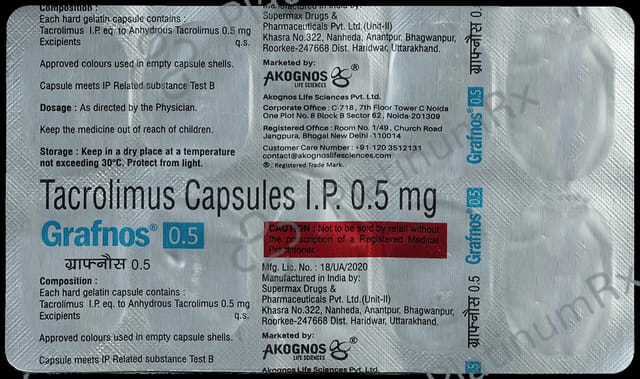 Grafnos 0.5 Capsule
