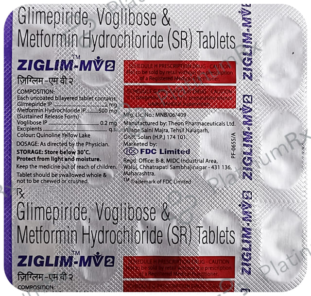Ziglim MV 2mg Tablet SR 15s