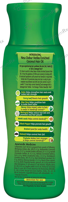 Dabur Vatika Enriched Coconut Hair Oil