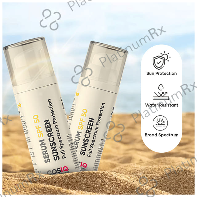 Cosiq Serum SPF 50 Sunscreen 30 ml