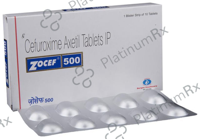 Zocef 500mg Tablet 10s