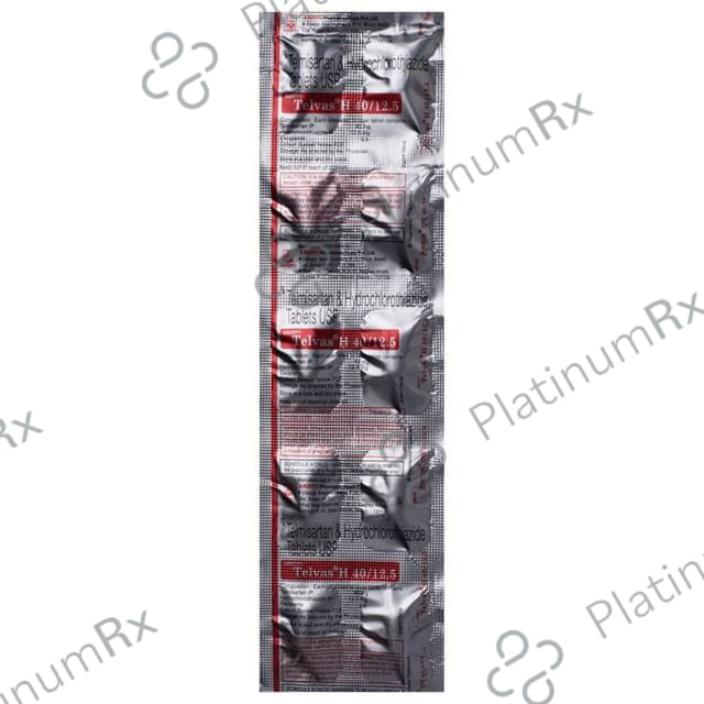 Telvas H 40/12.5mg Tablet 10s