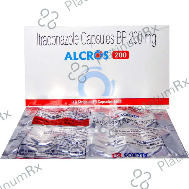 Alcros 200mg Capsule 10s
