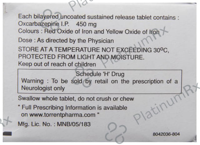 Oleptal OD SR 450mg Tablet 10s