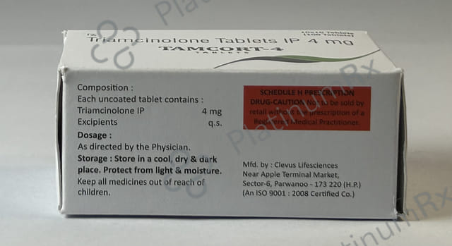 Tamcort 4mg Tablet 10s