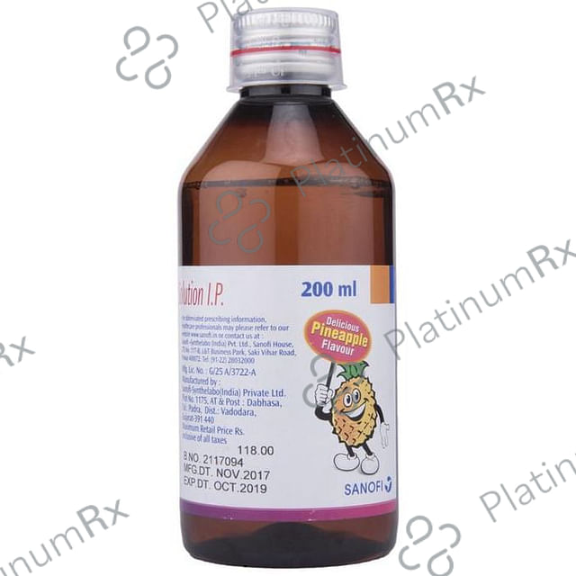 Valparin 200ml Oral Solution Pineapple