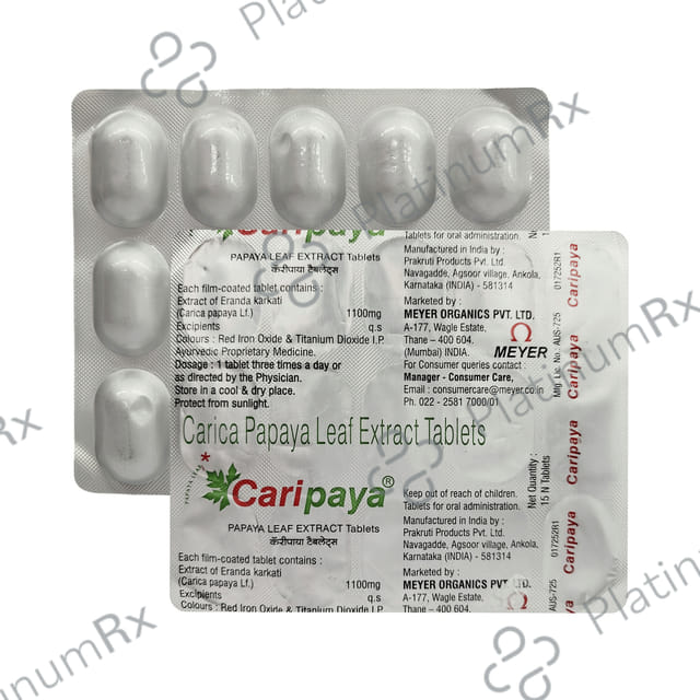 Caripaya Tablet 15s