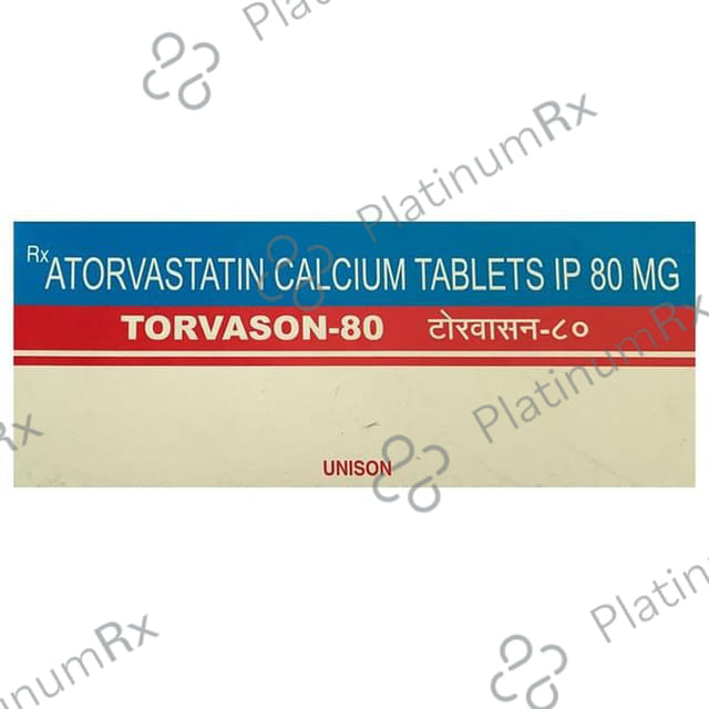 Torvason 80mg Tablet