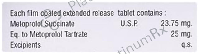 Metoheal 25mg Tablet XL 10s