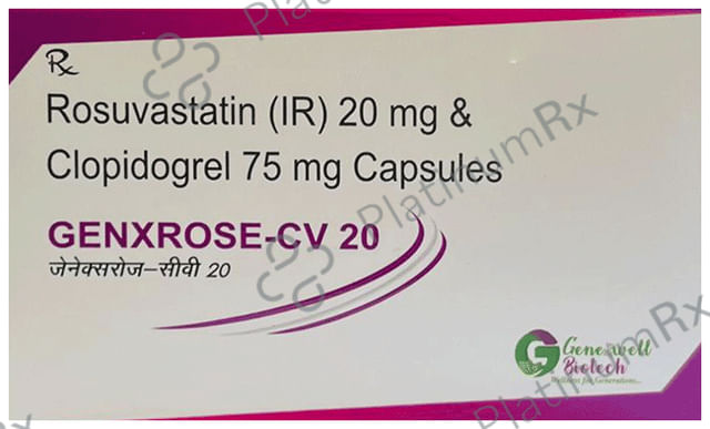 Genxrose CV 75/20mg Capsule IR 10s