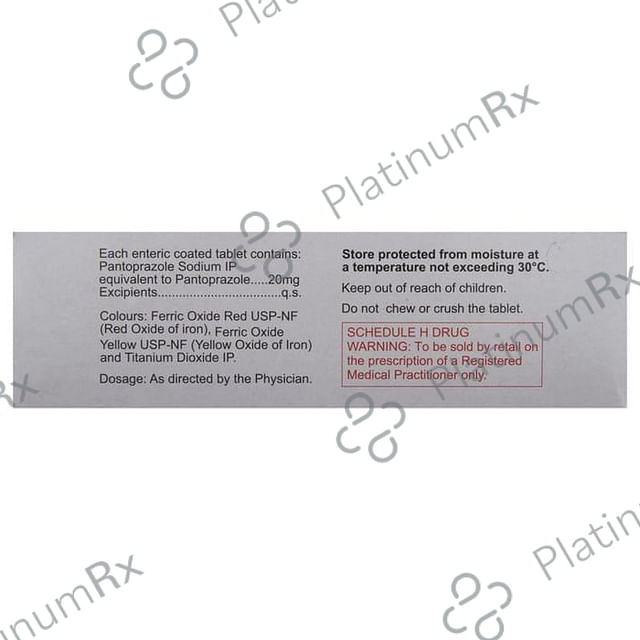 PAN 20mg Tablet 15s