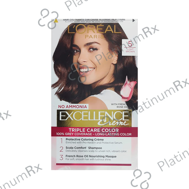 Loreal Excellence Creme Triple Care Color Light Brown