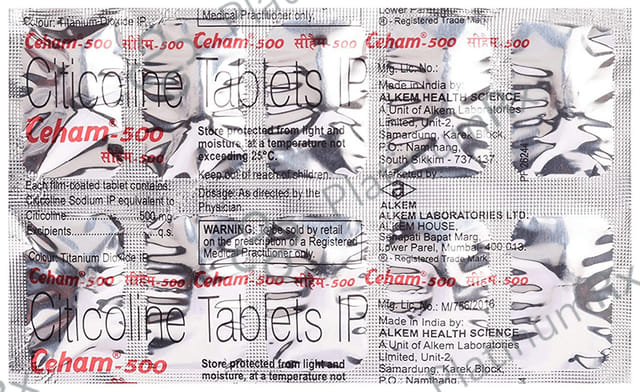 Ceham 500mg Tablet 10s