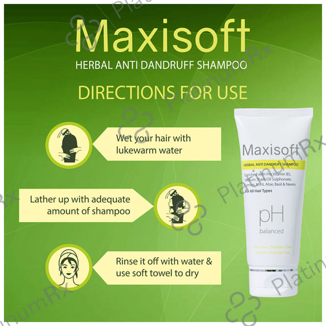 Maxisoft Herbal Anti Dandruff Shampoo