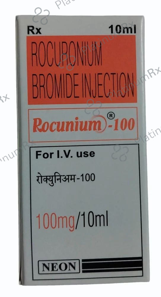 Rocunium 100mg Injection 5ml