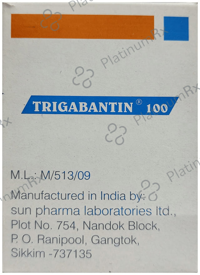 Trigabantin 100mg Tablet 10s