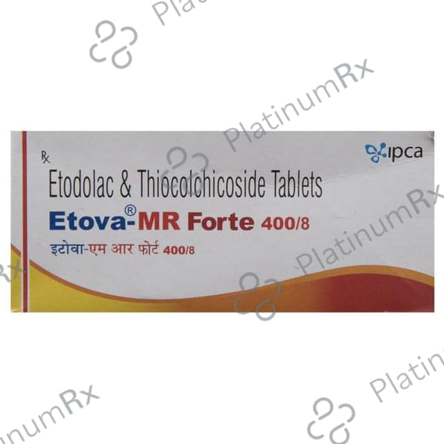 Etova MR Forte 400/8mg Tablet 10s
