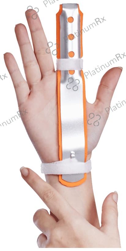 Vissco Core 0631 Finger Splint-Long Universal Orange