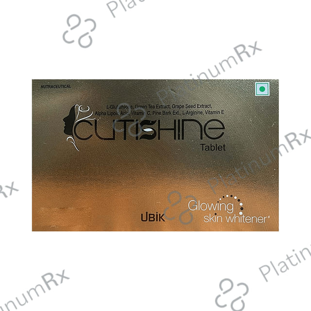 Cutishine L-Glutathione with Alpha Lipoic Acid ALA for Skin Health - Tablet 10 Tablet