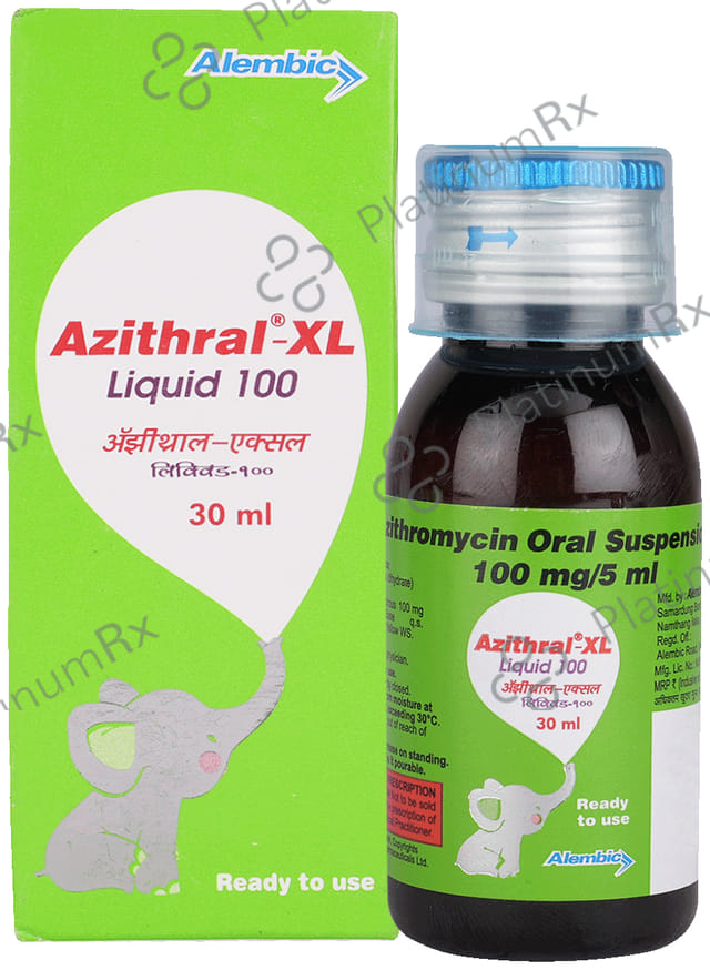 Azithral XL 100mg Liquid 30ml