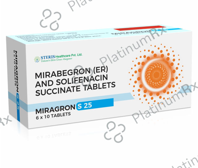 Miragron S 25/5mg ER Tablet 10s