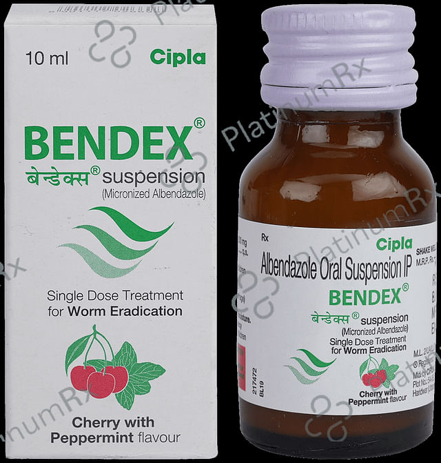 Bendex 200mg Suspension 10ml