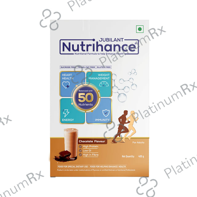 Jubilant Nutrihance Flavour Chocolate Powder 400gm