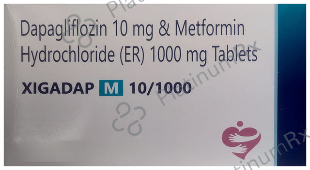 Xigadap M 10/1000 Tablet ER