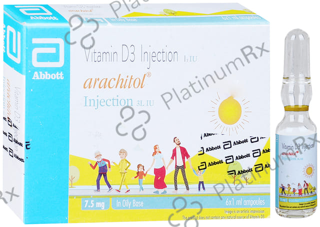 Arachitol 300000IU 7.5mg Injection 6X1ml