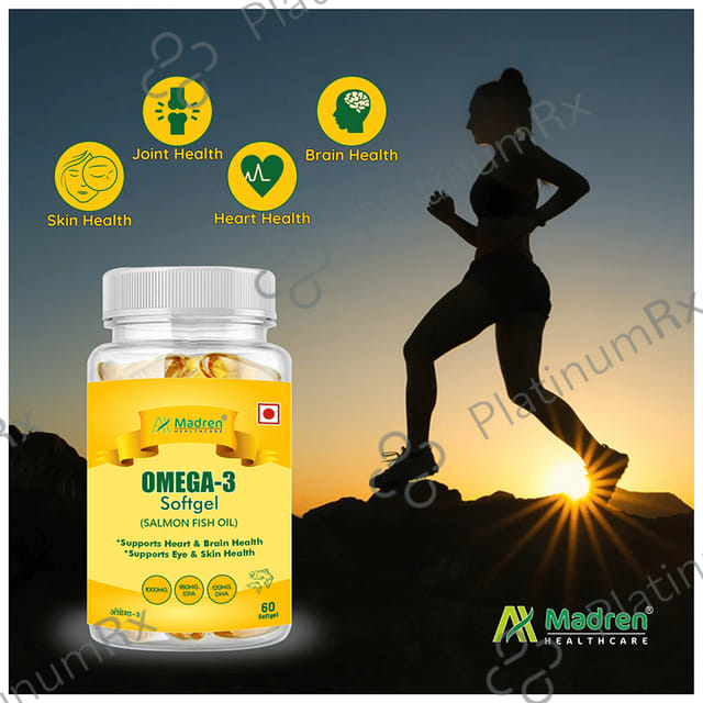 Madren Healthcare Omega 3 Softgel 60s