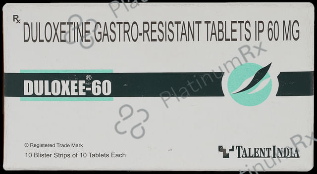 Duloxee 60mg Tablet