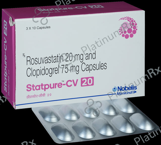 Statpure CV 20/75mg Capsule 10s