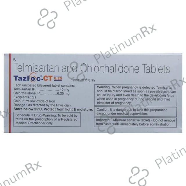 Tazloc CT 6.25 Tablet 10s