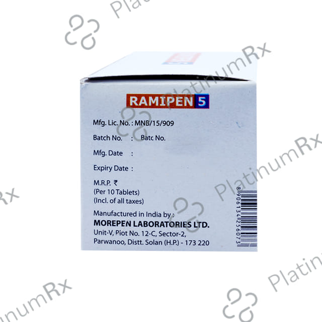 Ramipen 5mg Tablet 10s