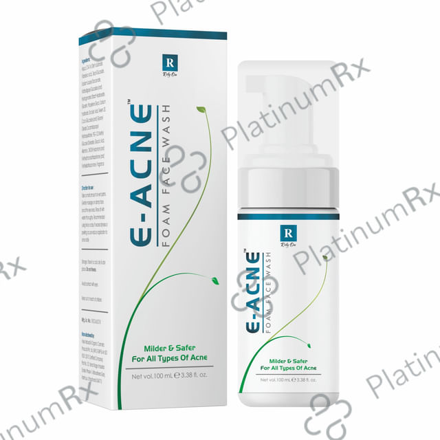 E Acne Foam Facewash 100ml