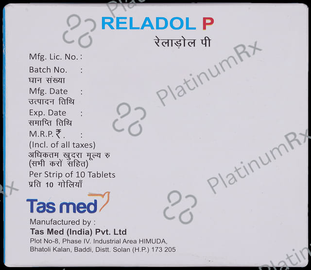 Reladol P 150mg/325mg Tablet