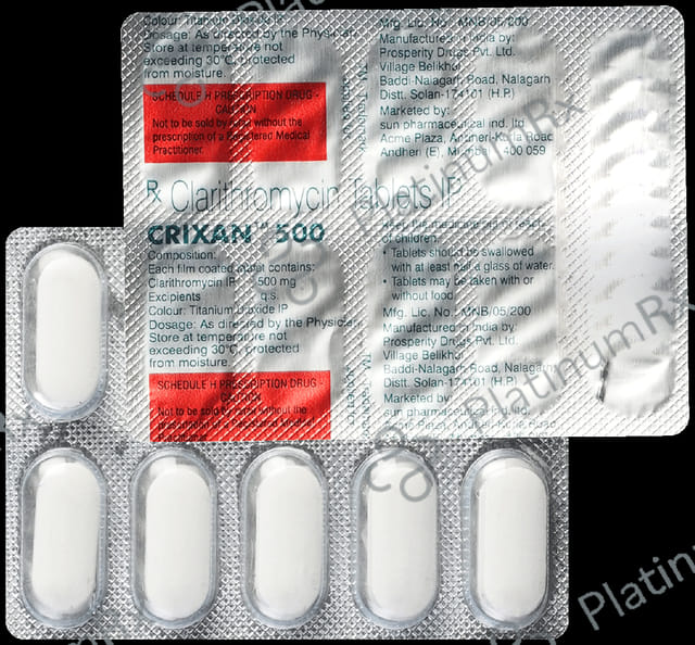Crixan 500mg Tablet 10s