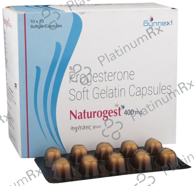 Naturogest 400mg Soft Gelatin Capsule 10s