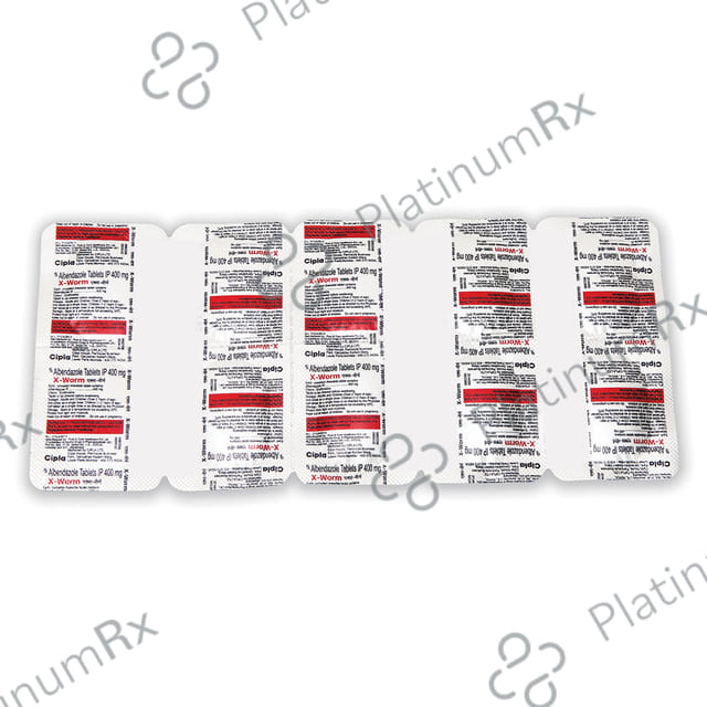 X Worm 400mg Tablet