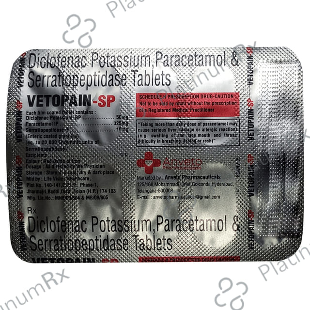 Vetopain-SP Tablet