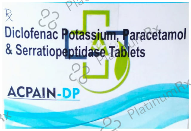 Acpain DP 50/325/15mg Tablet 10s