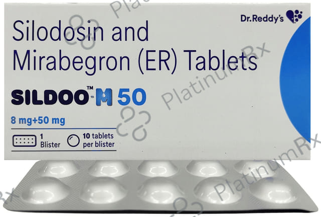 Sildoo M 50/8mg Tablet ER 10s