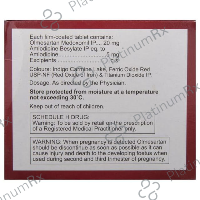 Olkem AM 5/20mg Tablet 15s